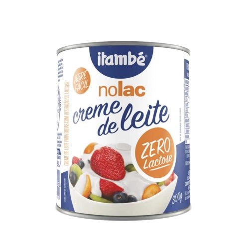 Creme De Leite Zero Lactose Itambé Nolac Caixa 200g