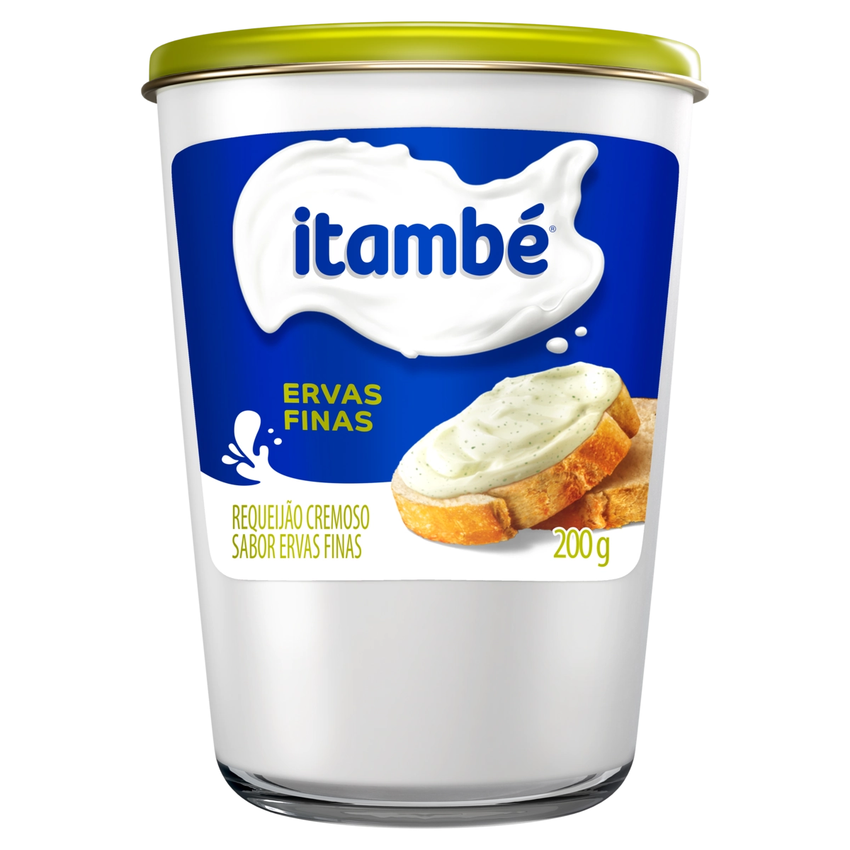Requeijão Cremoso Ervas Finas Itambé Copo 200g