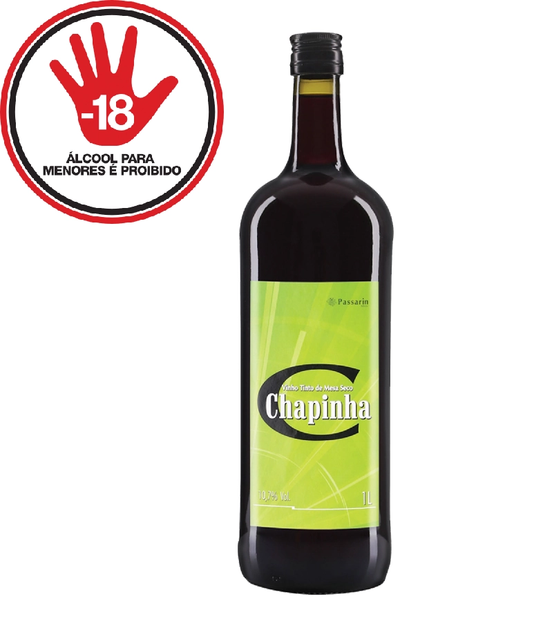 Vinho Chapinha Tinto Seco 1l
