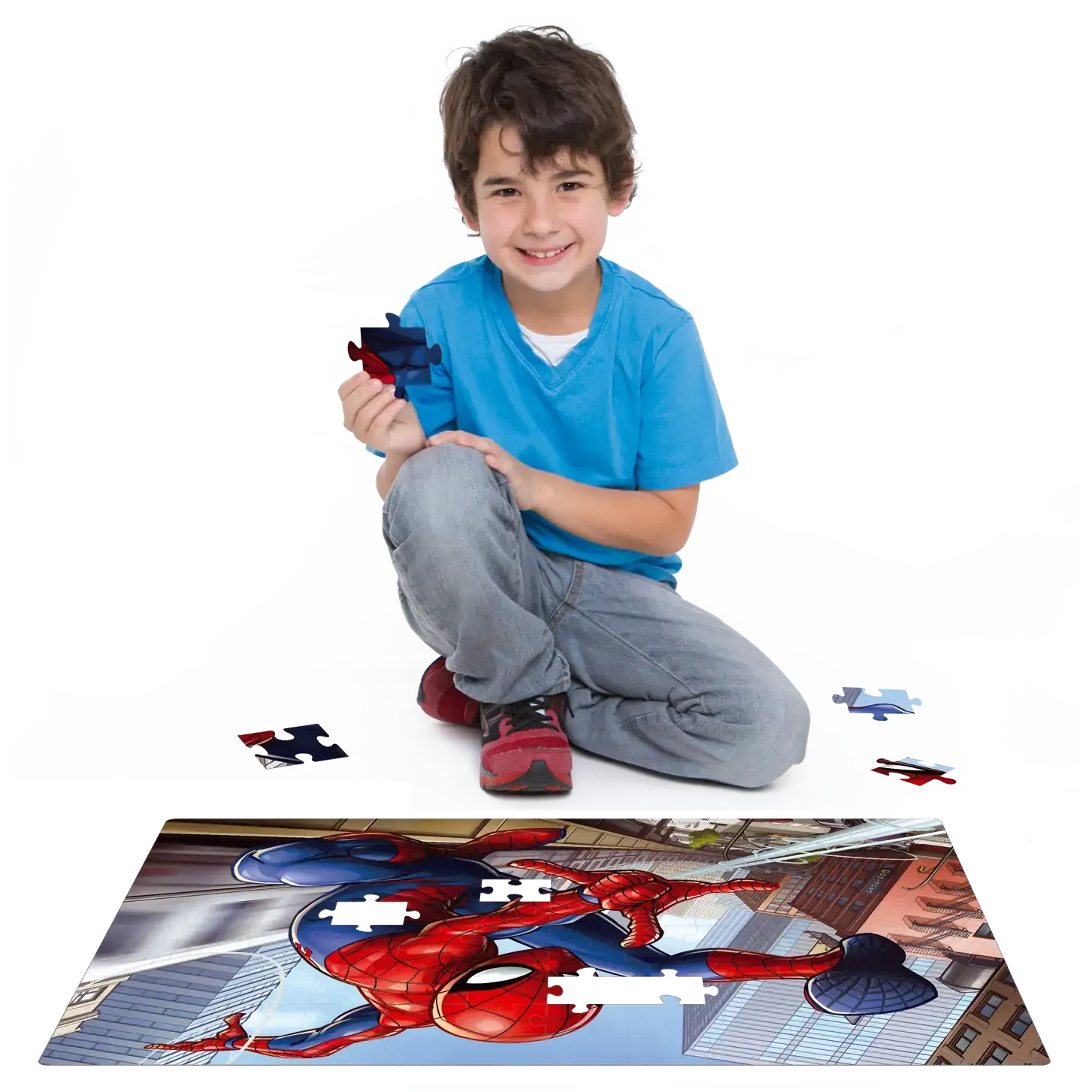 Quebra Cabeca Grandao 120 Pcs Spider Ref 2396 Toyster