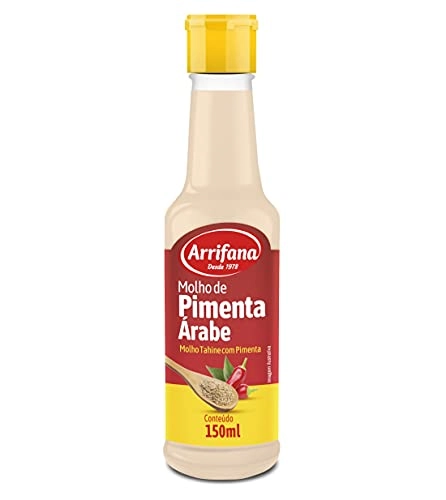 Molho De Pimenta árabe Com Tahine Arrifana Frasco 150ml