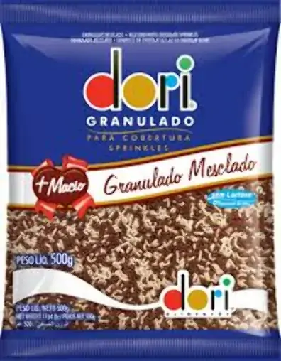 Chocolate Granulado Dori Mesclado150g