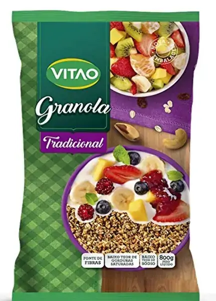 Granola Tradicional 800g Vitão