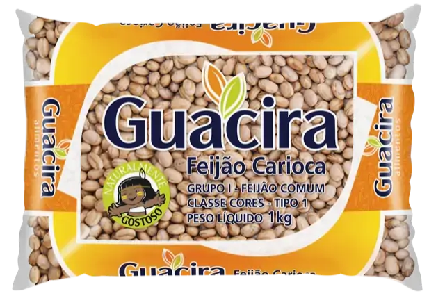 Feijao Carioca Guacira 1kg T1