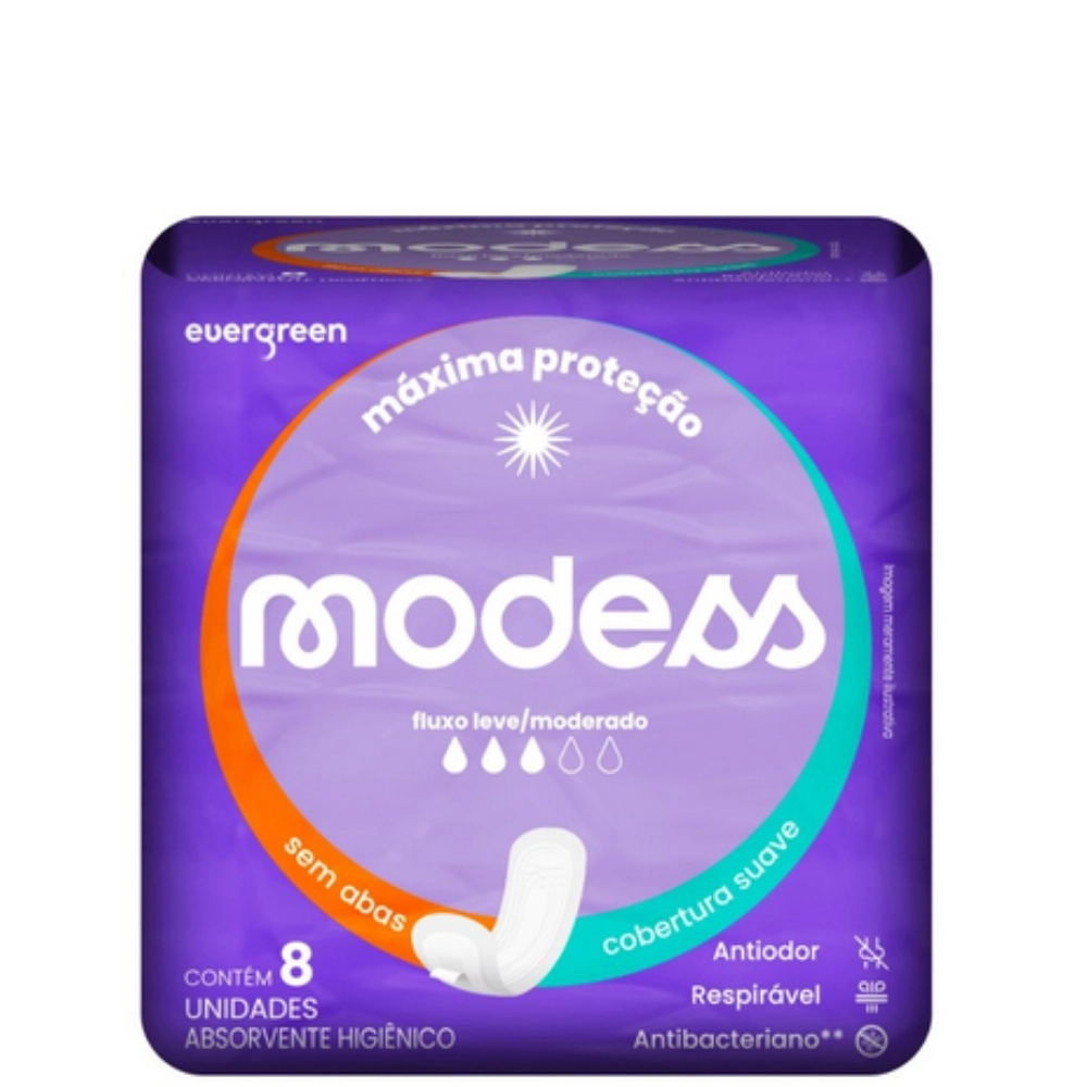 Abs Modess Suave S/a C/8