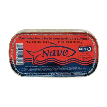 Sardinha Nave Com Molho De Tomate