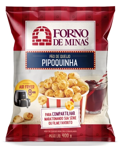 Pao Qjo F Minas 400g Pipoquinha