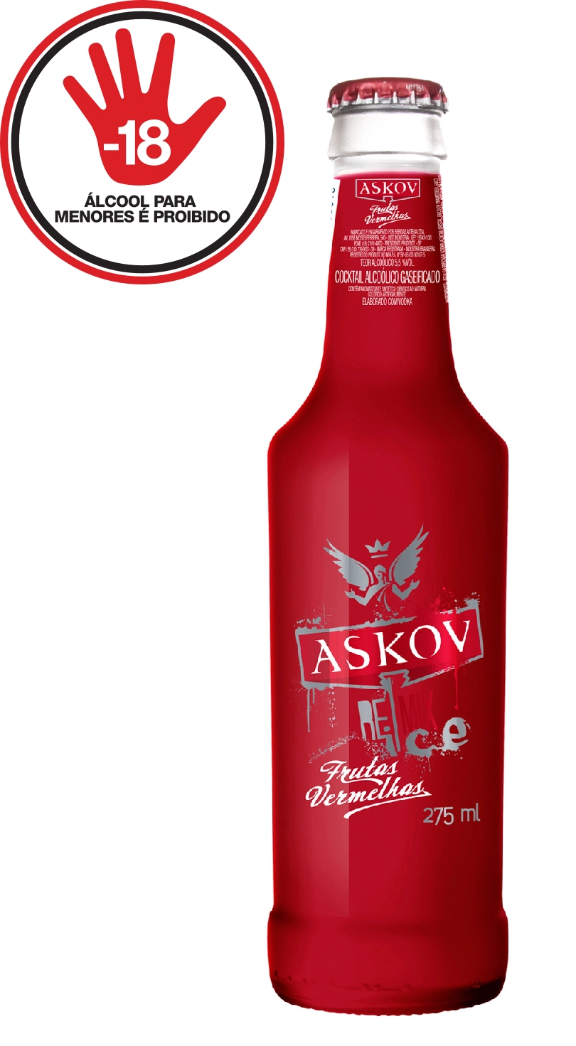 Vodka Askov Remix F Vermelhas