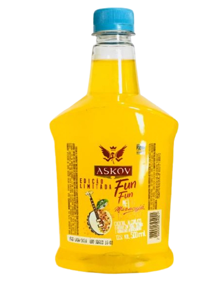 Vodka Askov 500ml Fun Fun Maracuja