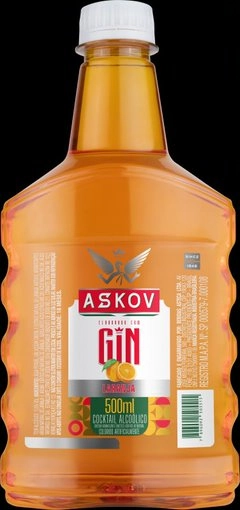 Coquetel Gin Askov 500ml Laranja