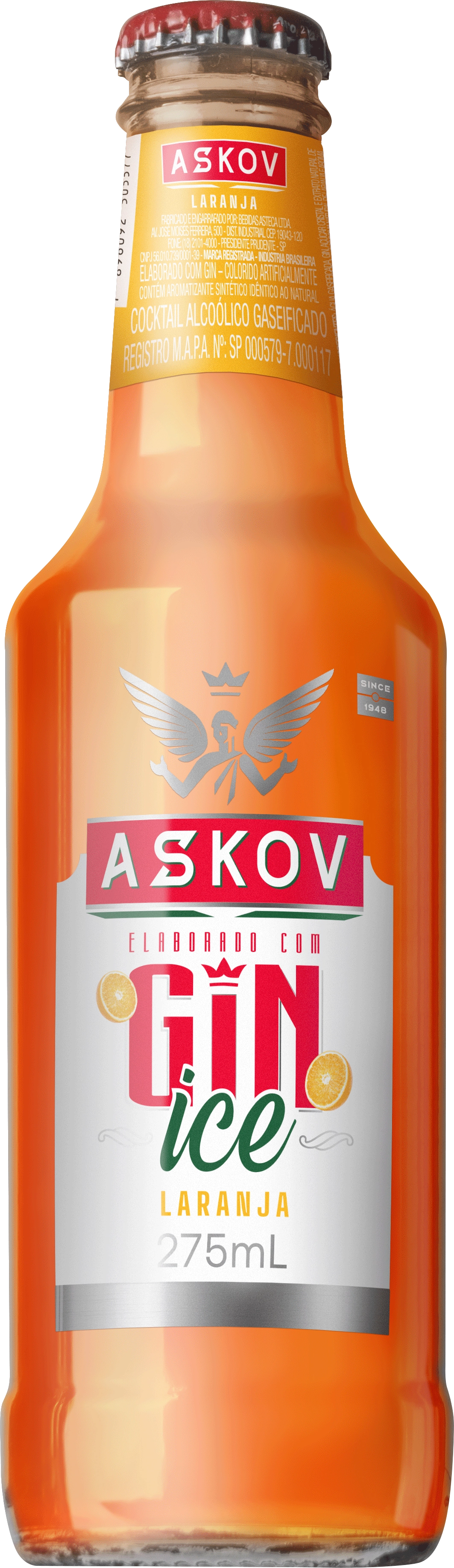Vodka Askov Ice 275ml Lar