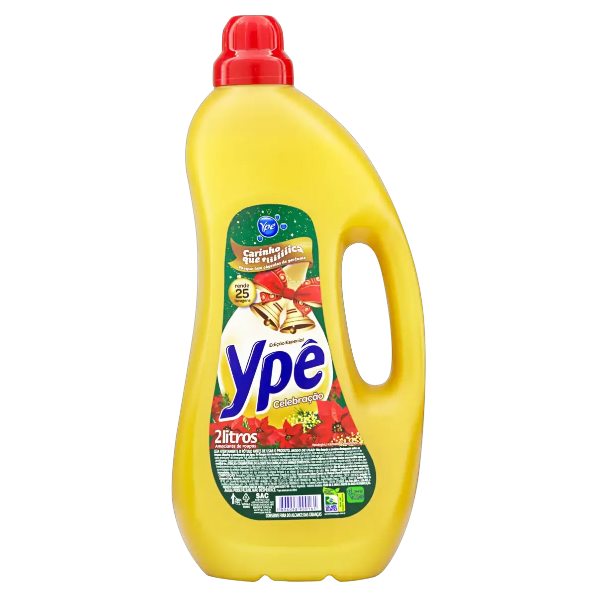 Amaciante De Roupa Diluído Celebração Ypê Frasco 2l