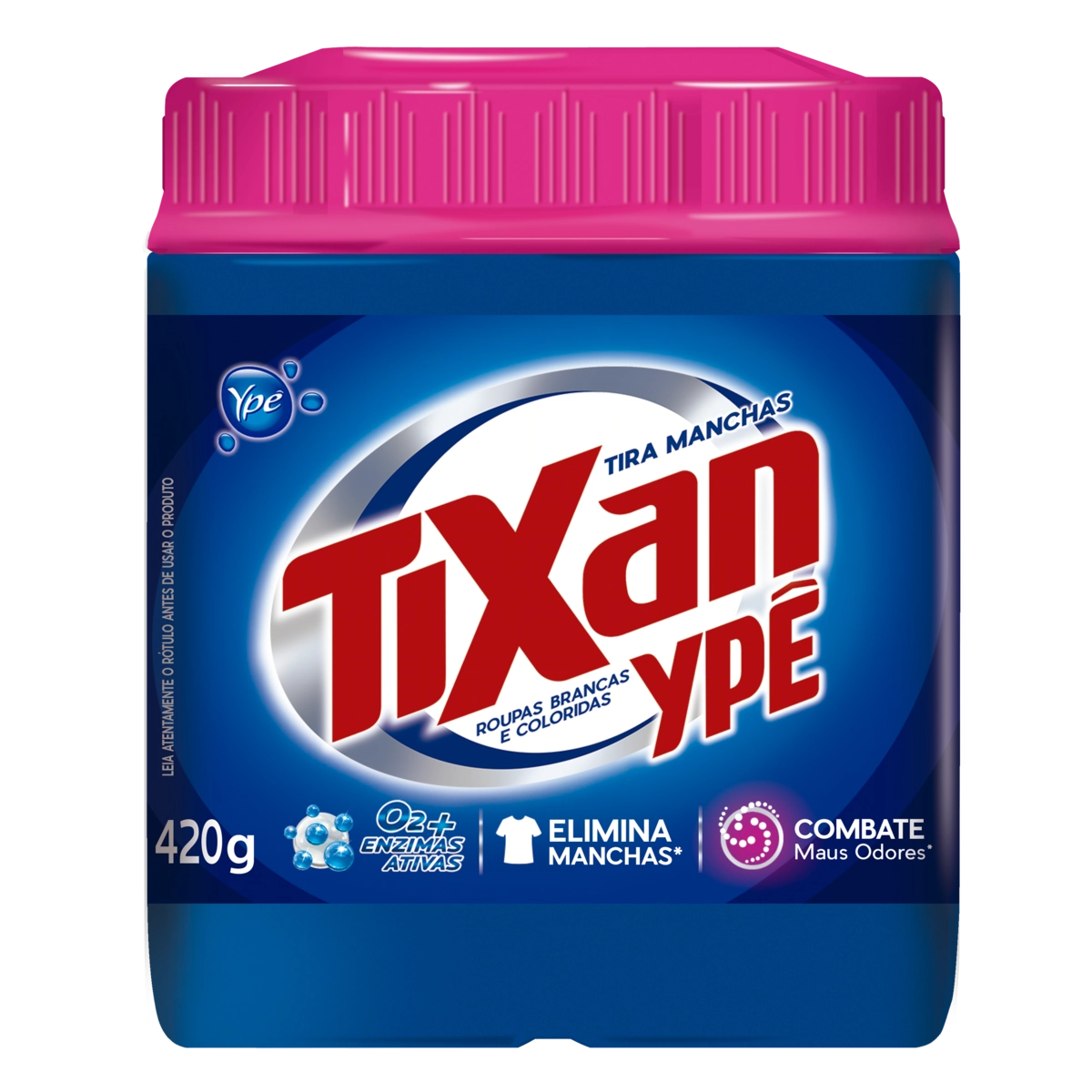 Tira Manchas Tixan Em Pó Para Roupas Brancas E Coloridas Ypê 420g