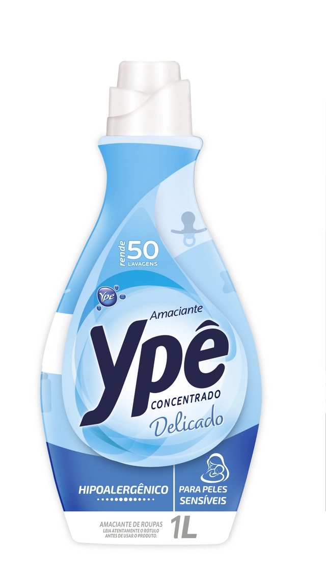 Amaciante De Roupa Concentrado Delicado Ypê Frasco 1l