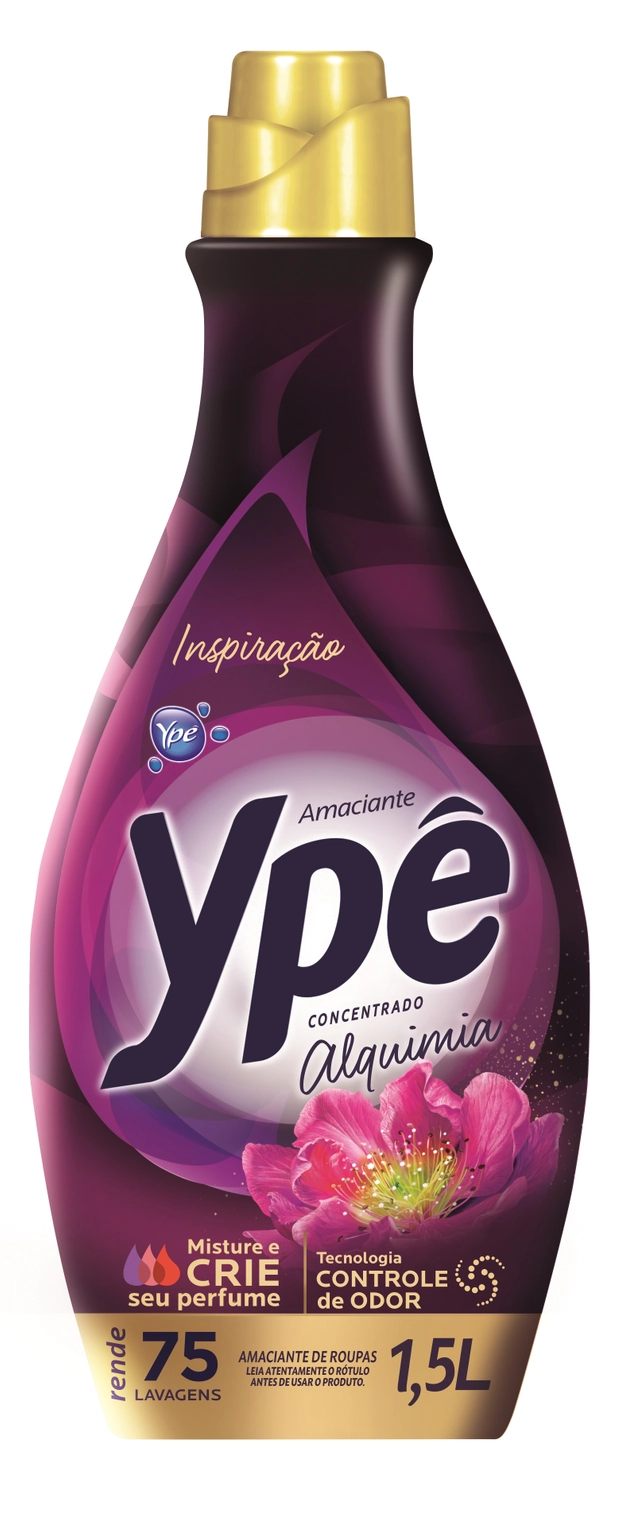 Amaciante De Roupa Concentrado Inspiração Ypê Alquimia Frasco 1,5l