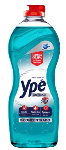 Lava Louças Gel Concentrado Ypê Antibac Squeeze 416g