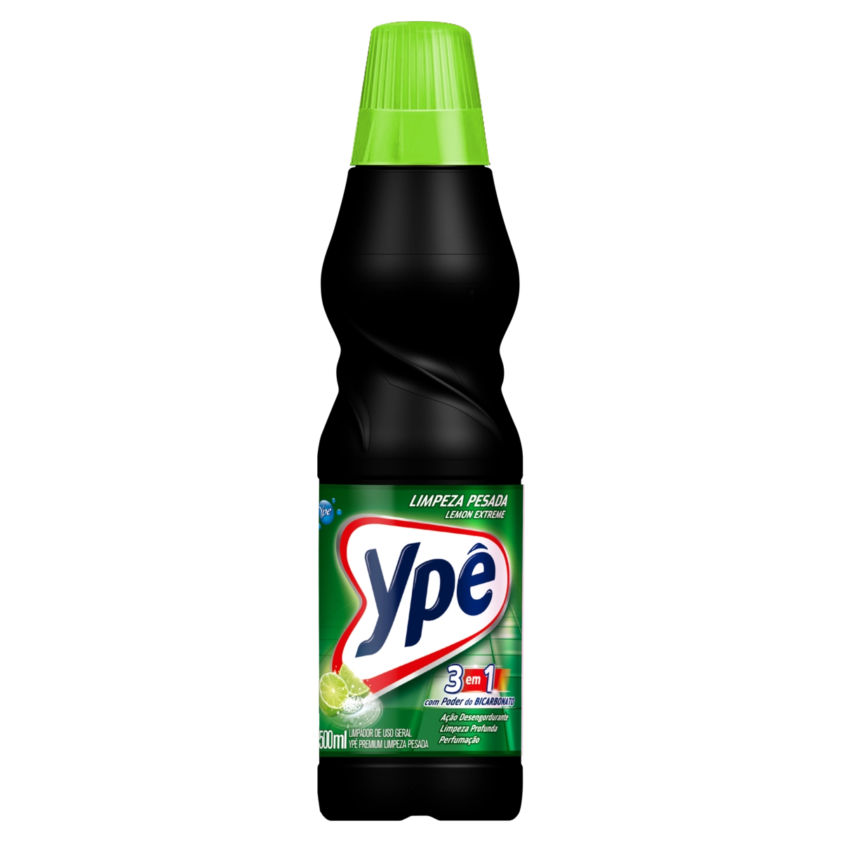 Limpador Limpeza Pesada Lemon Xtreme Ypê Frasco 500ml