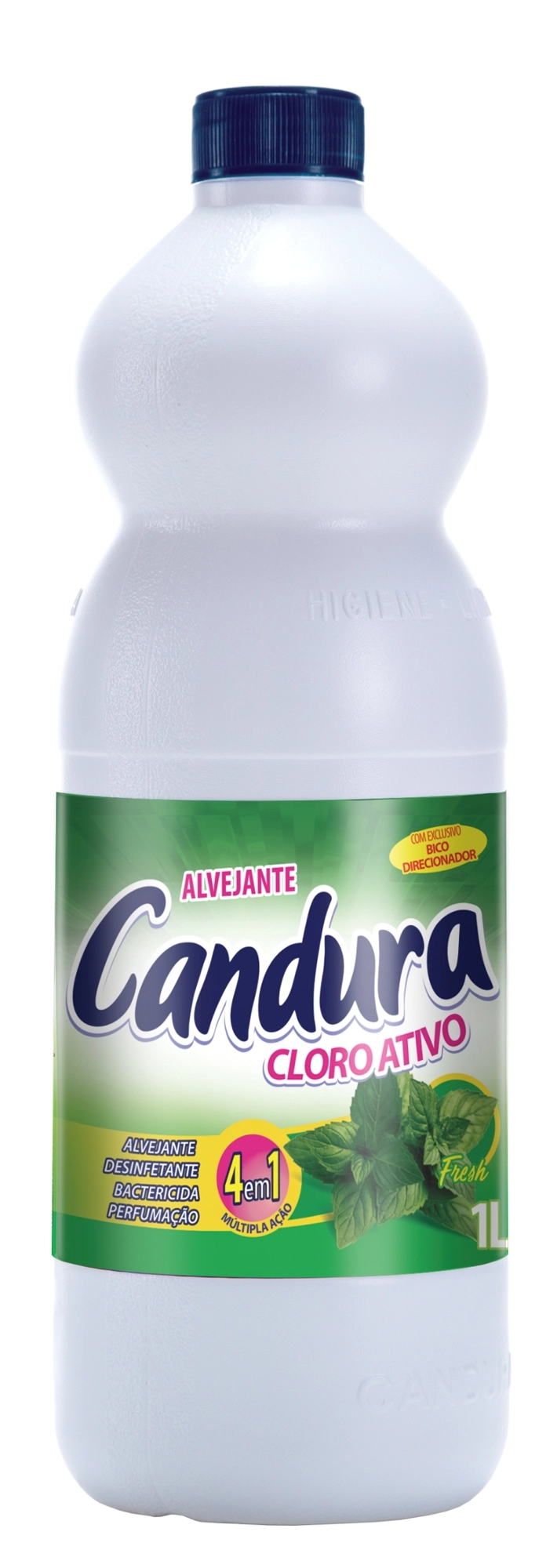 Alvejante Com Cloro Fresh Candura Frasco 1l
