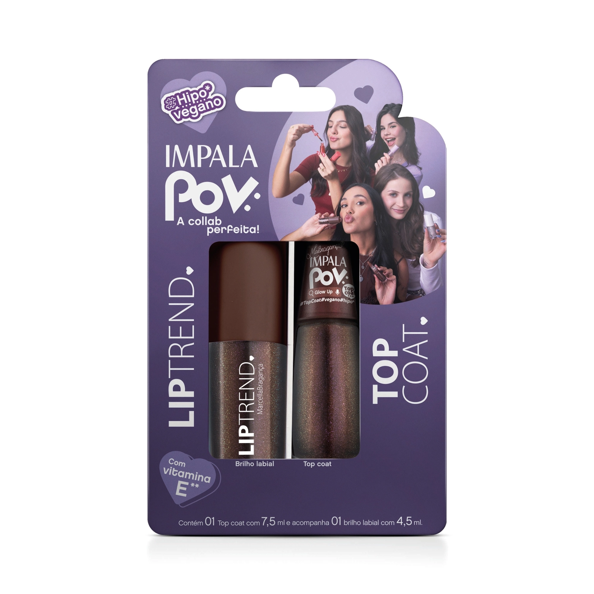 Kit Impala Pov Top Coat Gloss Labial Marcella