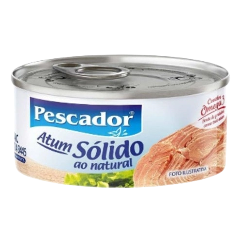 Atum Pescador Solido Natural 140g