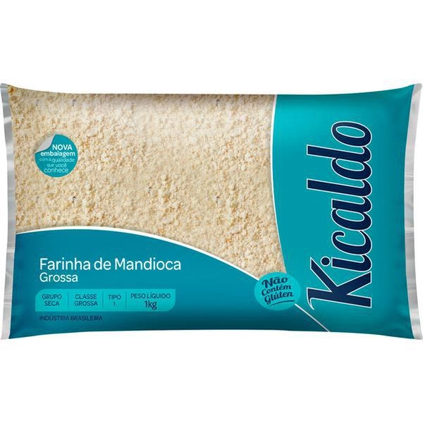 Farinha Branca Grossa Seca Kicaldo 1kg
