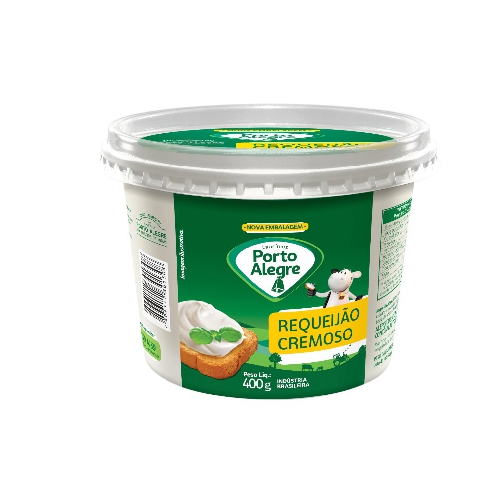 Requeijao Cremoso Porto Alegre 400g