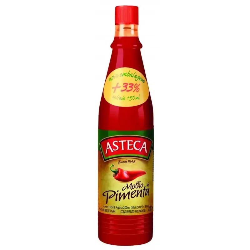 Molho Asteca Pimenta
