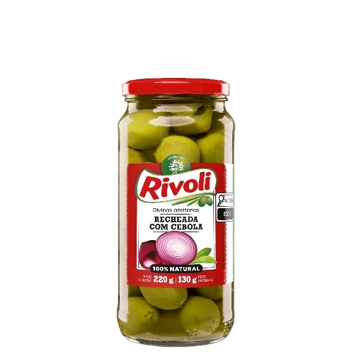 Azeitona Rivoli Rech.cebola 130g