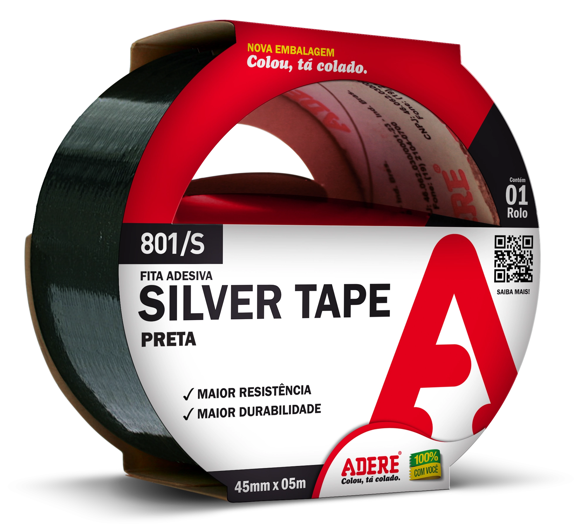 Cinta Adeaiva Multi Uso Silver Tape