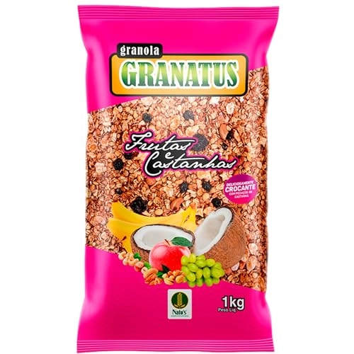 Granola Granatus 1kg Fru/castanha C/12