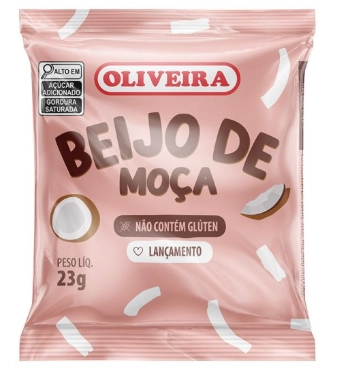 Beijo Moca Oliveira 23g Cx 24.0