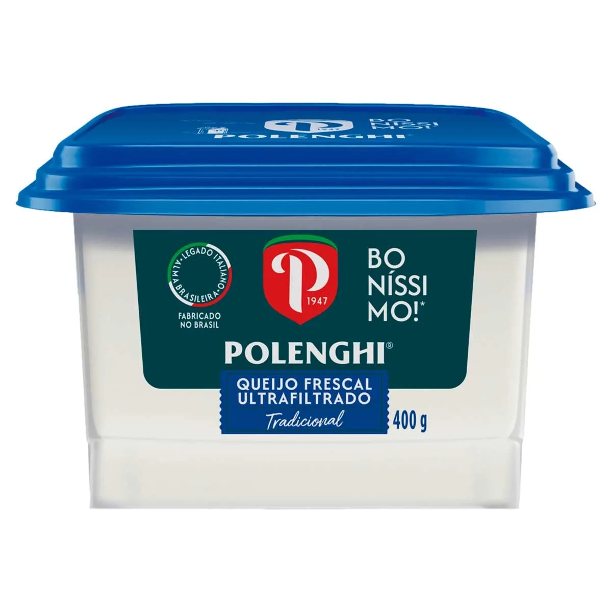 Queijo Frescal Ultrafiltrado Polenghi Pote 400g
