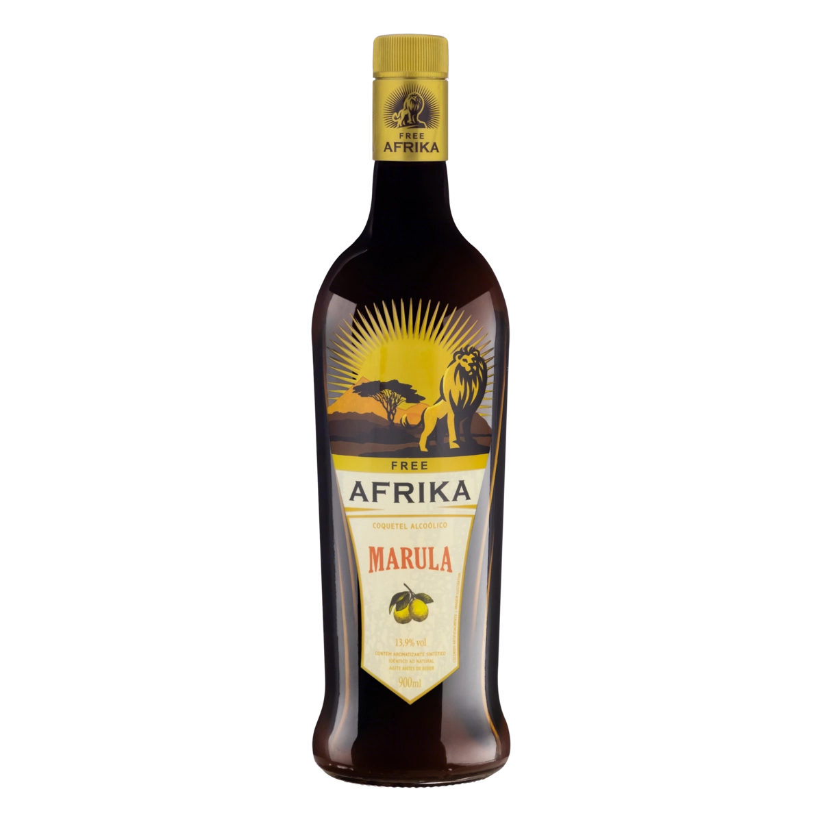 Coquetel Alcoólico Marula Free Afrika Garrafa 900ml