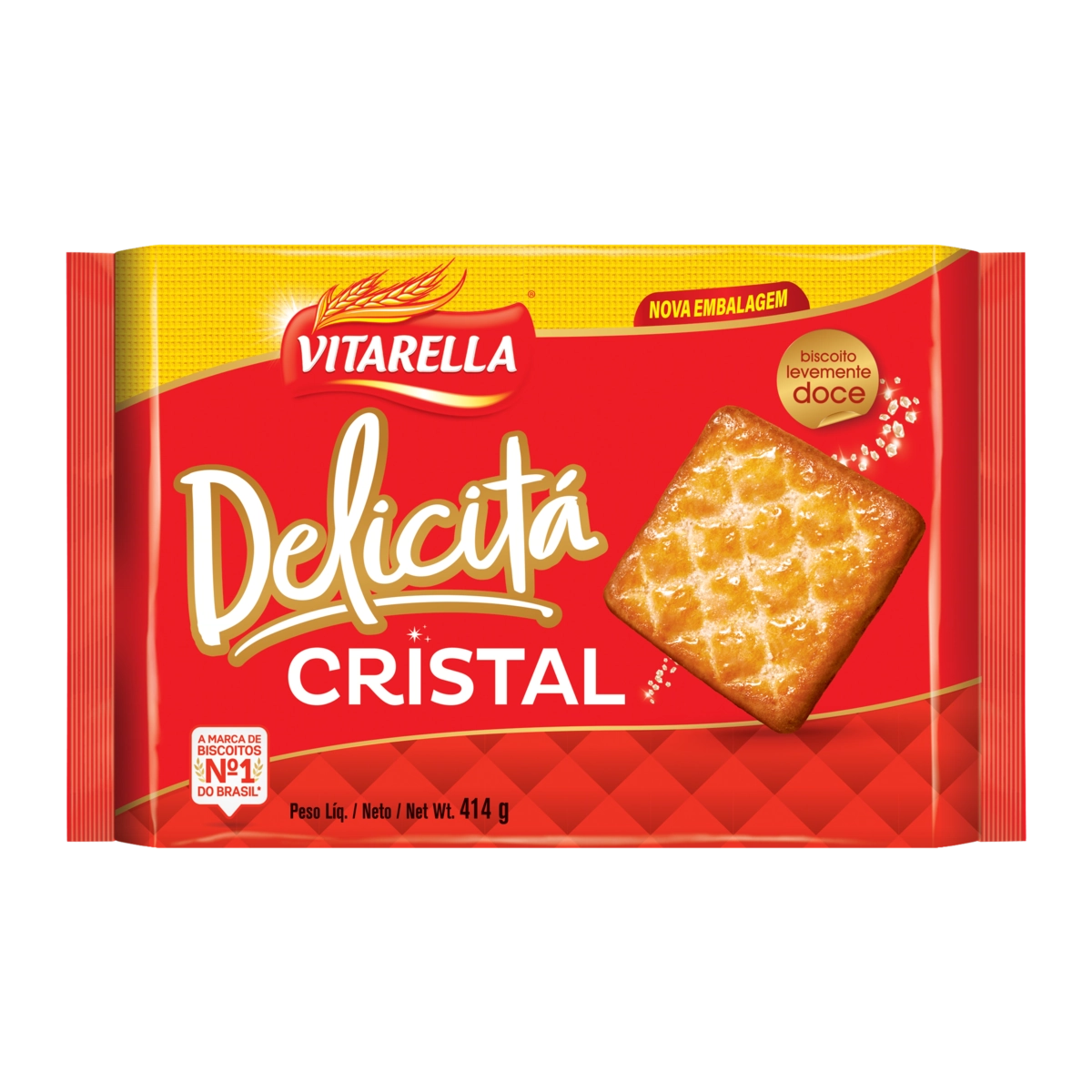 Bisc Vitarella Delicita 414g Doce