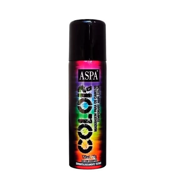 Hair Spray Aspa Color Verde 120ml