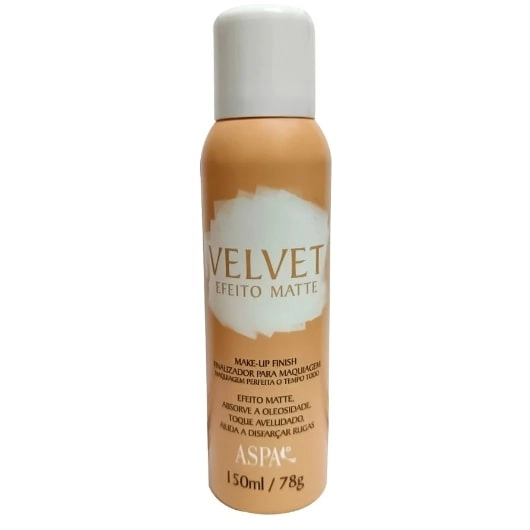 Finalizador Maquiagem Aspa Velvet 150ml Matte
