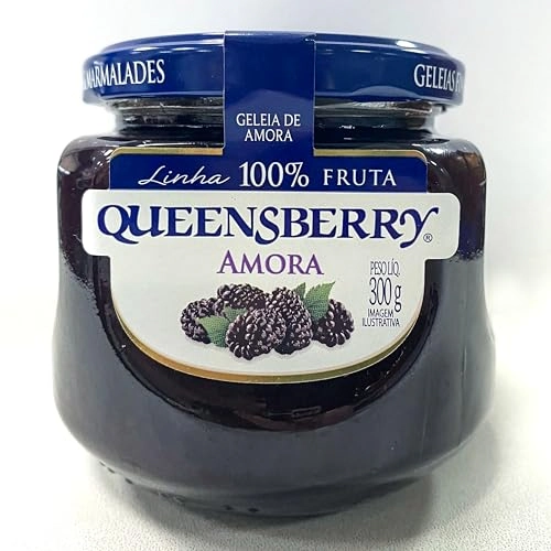 Geleia Amora Queensberry 100 Fruta Vidro 300g