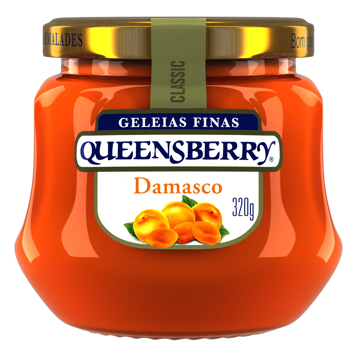Geleia Damasco Queensberry Classic Vidro 320g