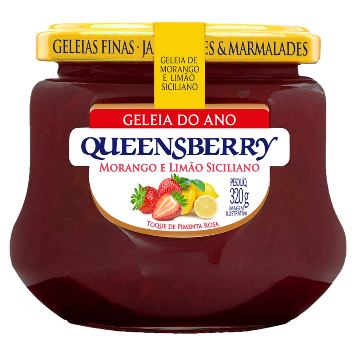 Geleia Torta De Maçã Queensberry Classic Vidro 320g Edição Especial Geleia Do Ano