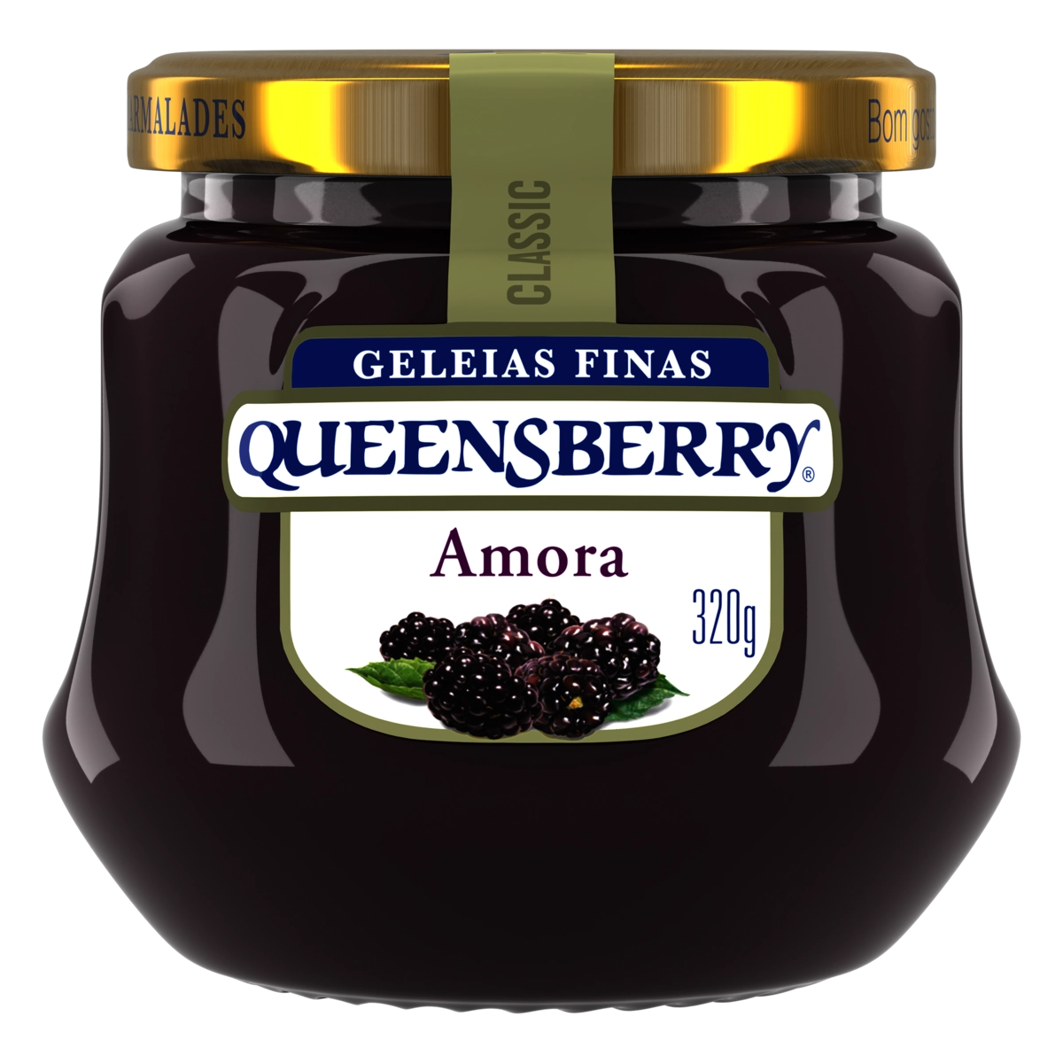 Geleia Amora Queensberry Classic Vidro 320g