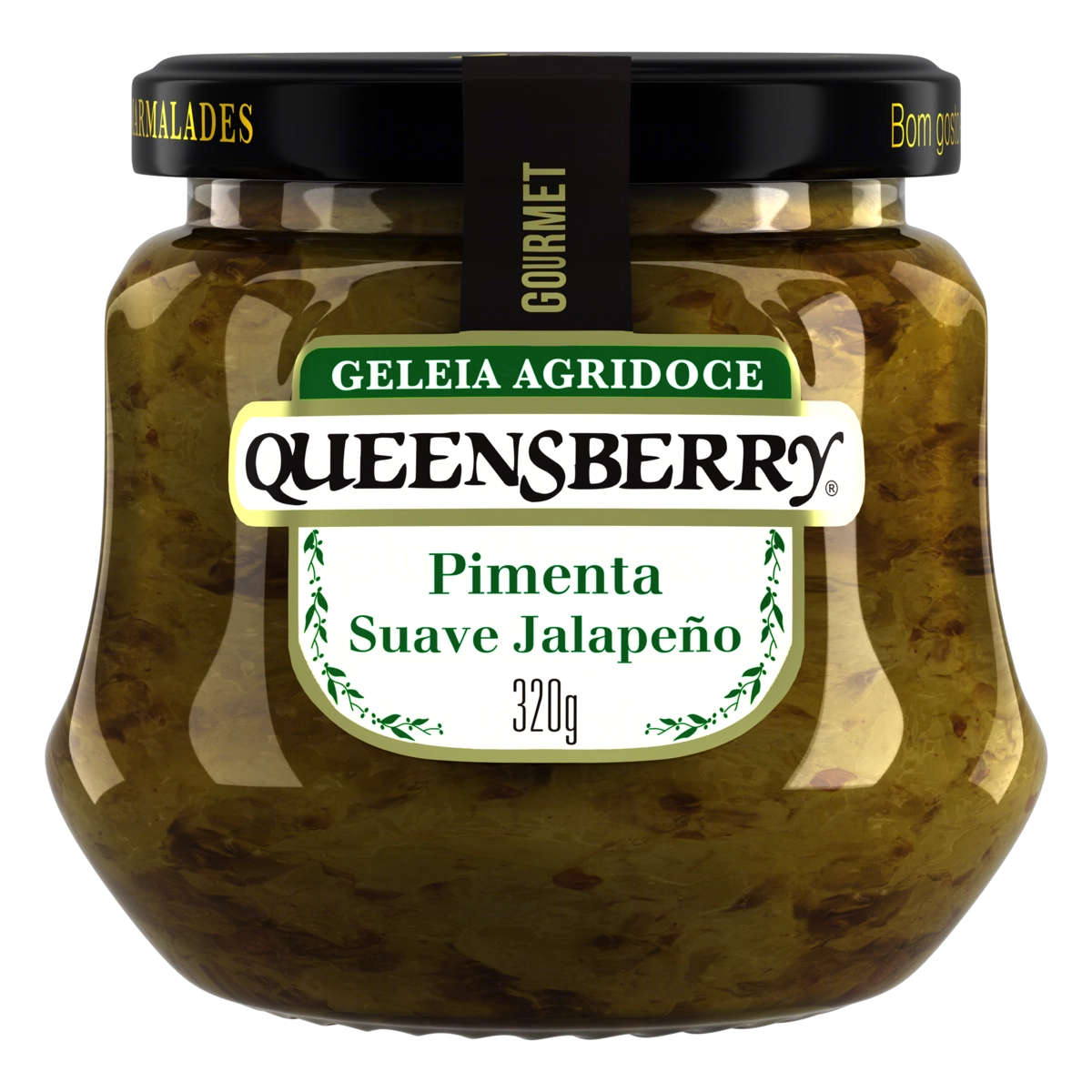 Geleia Pimenta Verde Queensberry Gourmet Vidro 320g