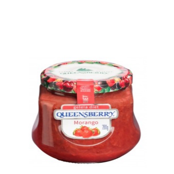 Geleia Morango Diet Queensberry Vidro 280g