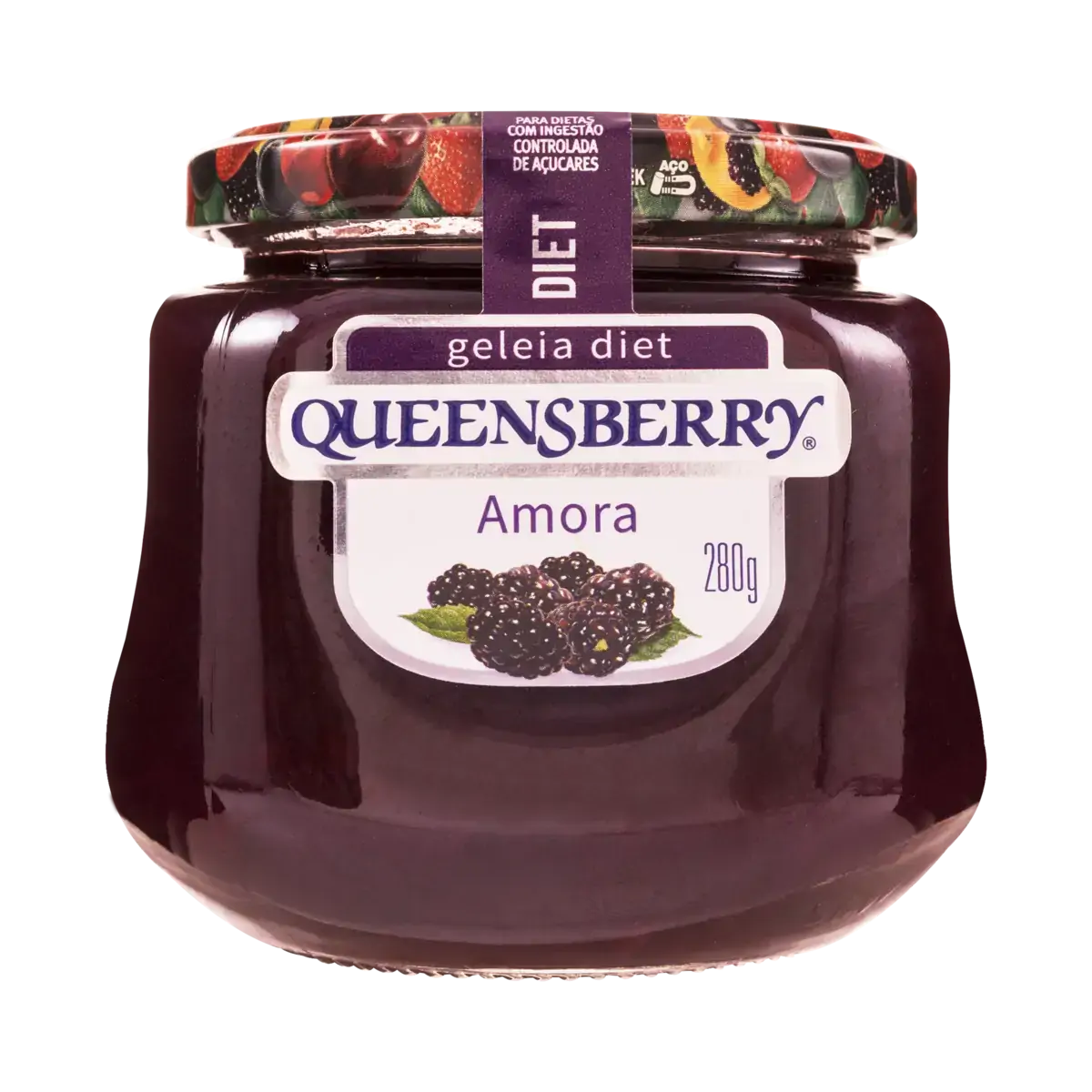 Geleia Amora Diet Queensberry Vidro 280g