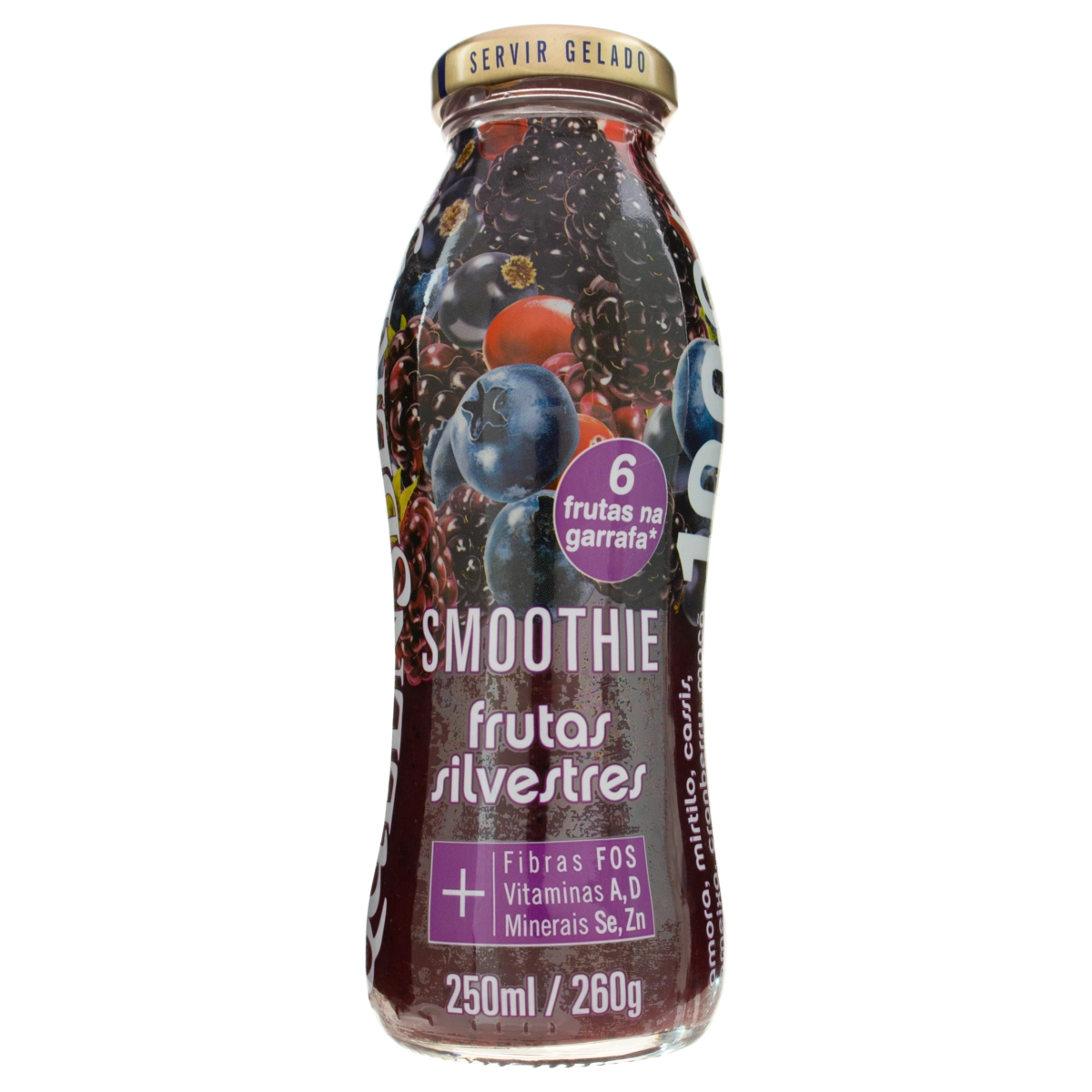 Smoothies De Frutas Silvestres Queensberry Garrafa 260g