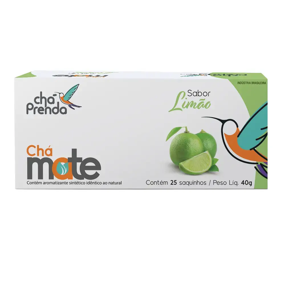 Cha Prenda 25unidade Saq Limao