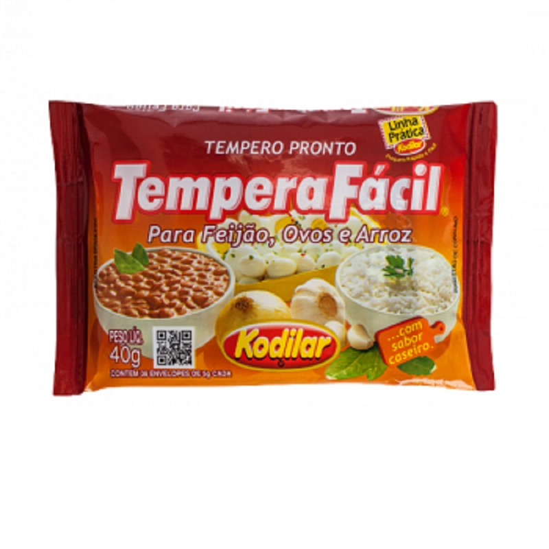 Tempera Facil Kodilar Feijao/ Ovos/ Arroz 40g