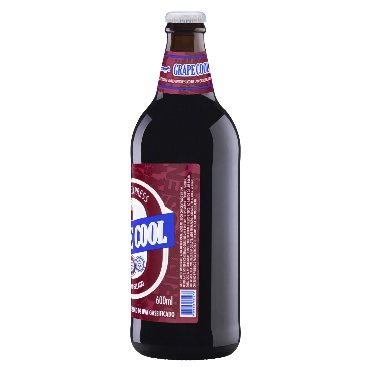 Cooler Tinto Uva Grape Cool Garrafa 600ml