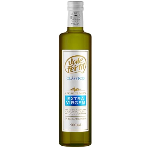 Azeite De Oliva Extra Virgem Argentino Vale Fértil Premium Vidro 500ml