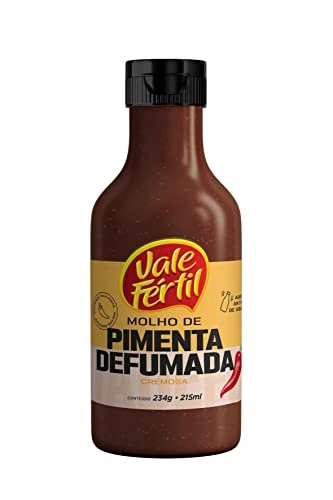 Molho De Pimenta Cremoso E Defumado Vale Fértil Frasco 215ml