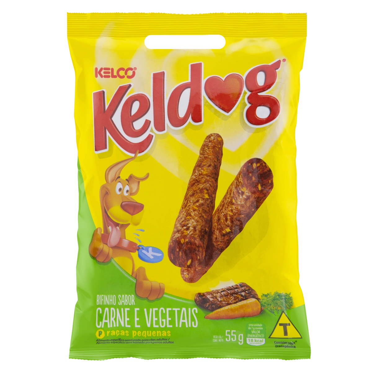 Bifinho Keldog 55gr Car/veg Racas Peq